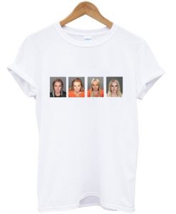 Lindsay Lohan Mugshot T-Shirt