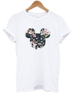 Mickey Mouse Flower T-Shirt