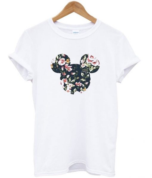 Mickey Mouse Flower T-Shirt