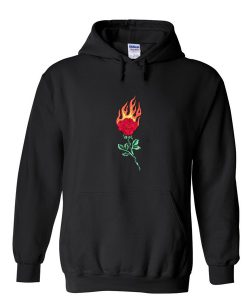 Rose Fire Hoodie