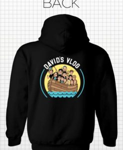 Back David's Vlog Hoodie