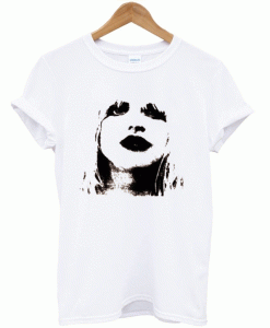 White Grunge Courtney Love T-Shirt