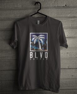 BLVD Supply Dark Grey T-Shirt