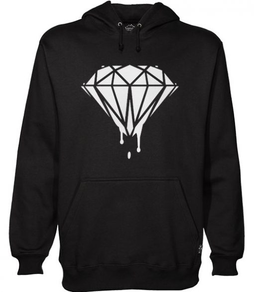 Black Diamond Melted Hoodie