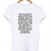 It's Not That I Don't Like You T-Shirt