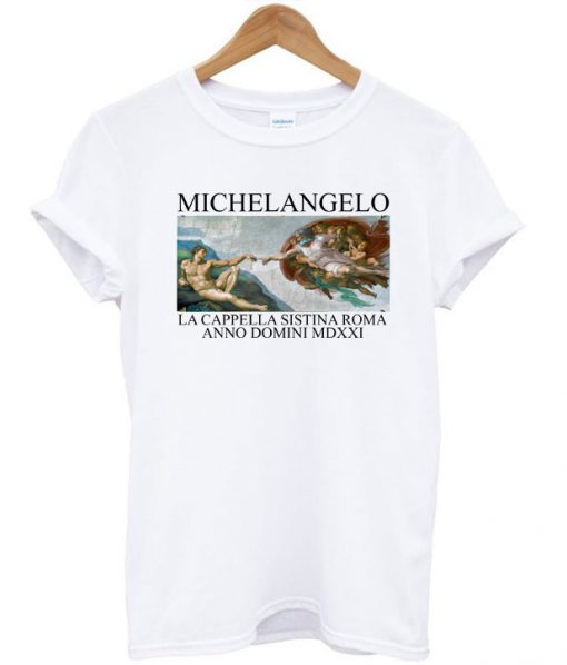 Michelangelo La Cappella Sistina Roma T-Shirt