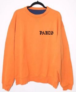 Pablo Orange Sweatshirt