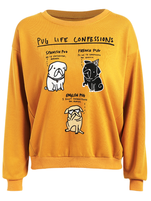 Pug Life Confessions Sweatshirt