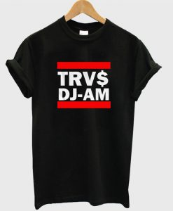 TRVS DJ-AM Black T-Shirt