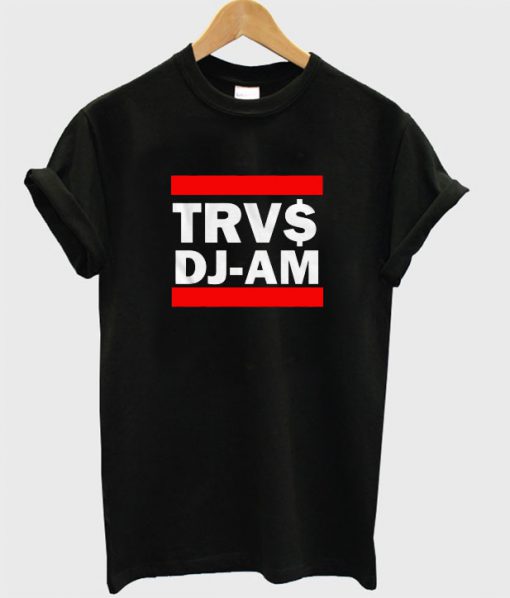 TRVS DJ-AM Black T-Shirt