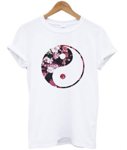 Yin Yang Floral T-Shirt