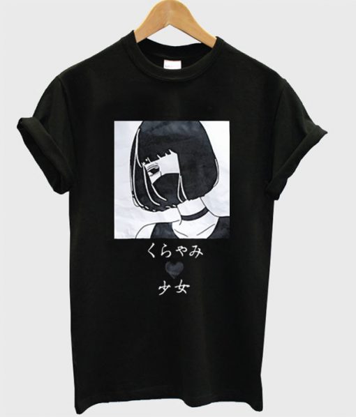 Anime Girl Graphic T-Shirt