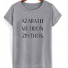Azarath Metrion Zinthos T-Shirt