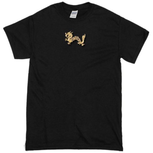 Chinese Dragon Gold T-Shirt