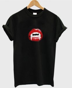 Dracula Red Lip T-Shirt