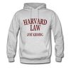 Harvard Law Just Kidding Hoodie