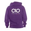 Infinite Purple Back Hoodie