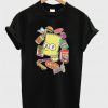 New The Simpsons Sugar Rush Bart Classic T-Shirt