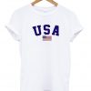 USA White T-Shirt