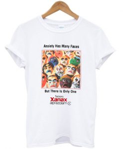 Anxiety Has Many Faces T-Shirt