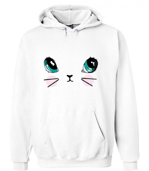 Cat Face Hoodie