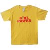 Girl Power Yellow T-Shirt