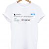 Lana Del Rey Tweet T-Shirt