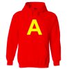 Letter A Red Hoodie