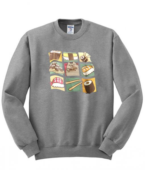 Pusheen Sushi Sweatshirt