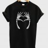 Skeleton Hands Heart T-Shirt