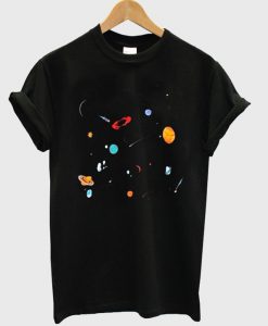 Space Planet Galaxy T-Shirt