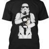 Trooper Cuddling Cat T-Shirt