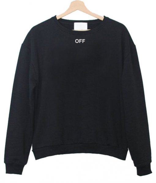 Off Font Sweatshirt