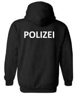 Polizei Back Hoodie