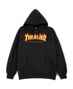 Thrasher Magazine Flame Hoodie