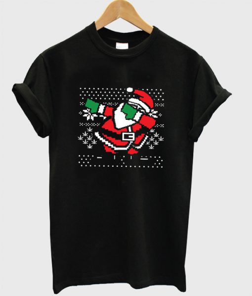 Dabbing Santa Ugly Christmas T-Shirt