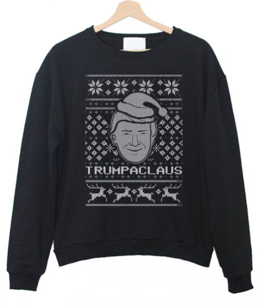 Donald Trump Trumpaclaus Ugly Christmas Sweatshirt