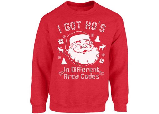 I Got Hos in Different Area Codes Sweatshirt