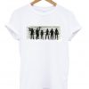 The Walking Dead The Usual Dead Police Lineup T-Shirt