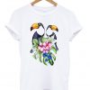 Toucan Bird Flower T-Shirt