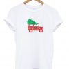 Vintage Holiday Christmas Jeep T-Shirt