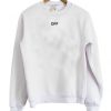 Off Letter Sweatshirt