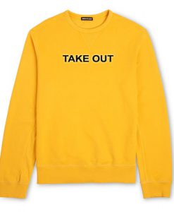 Take Out Yellow Sweatshirt