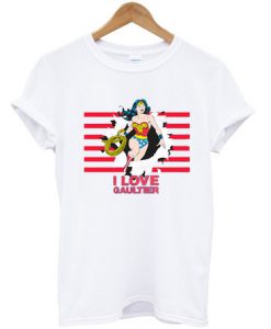 Wonder Woman I Love Gaultier T-Shirt