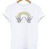 Rainbow Skeleton Hands T-Shirt