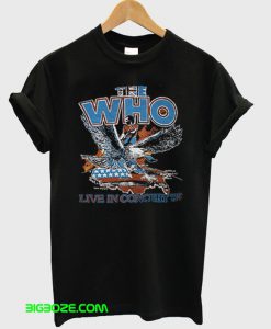 The Who 1982 Farewell Concert Tour T-Shirt