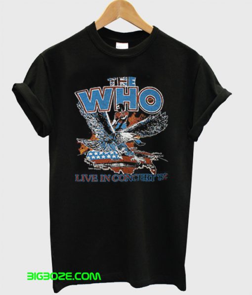 The Who 1982 Farewell Concert Tour T-Shirt