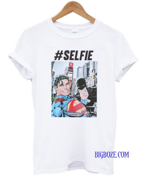 Batman Paris Selfie T-Shirt