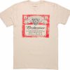 Budweiser Distressed Label Cream T-Shirt