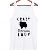 Crazy Pomeranian Lady Tanktop
